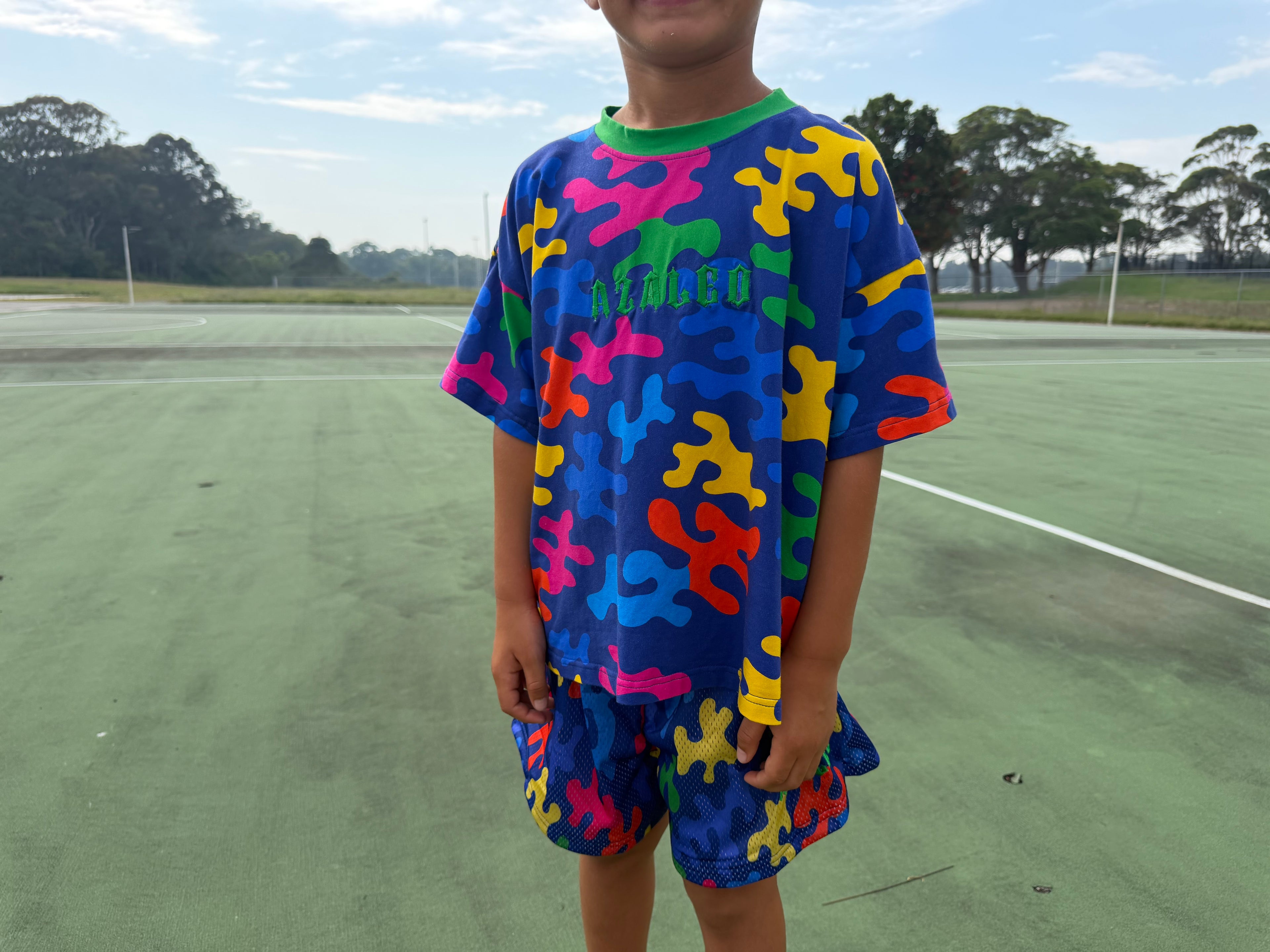 Camo Oversized Kids Tee