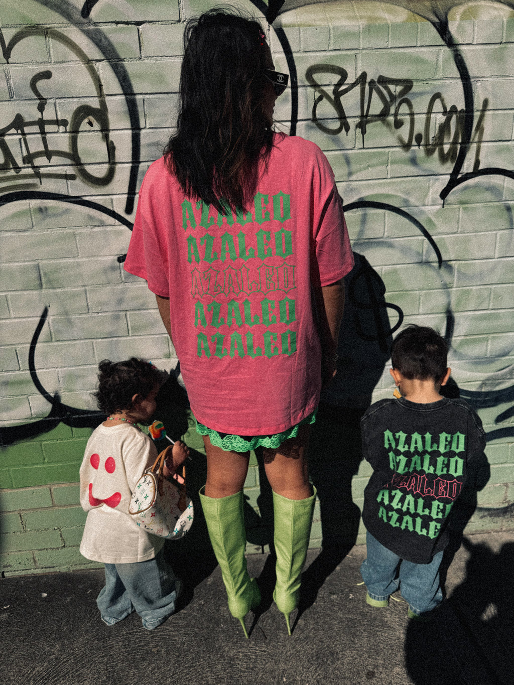 Alea Neon hemp cotton Tee