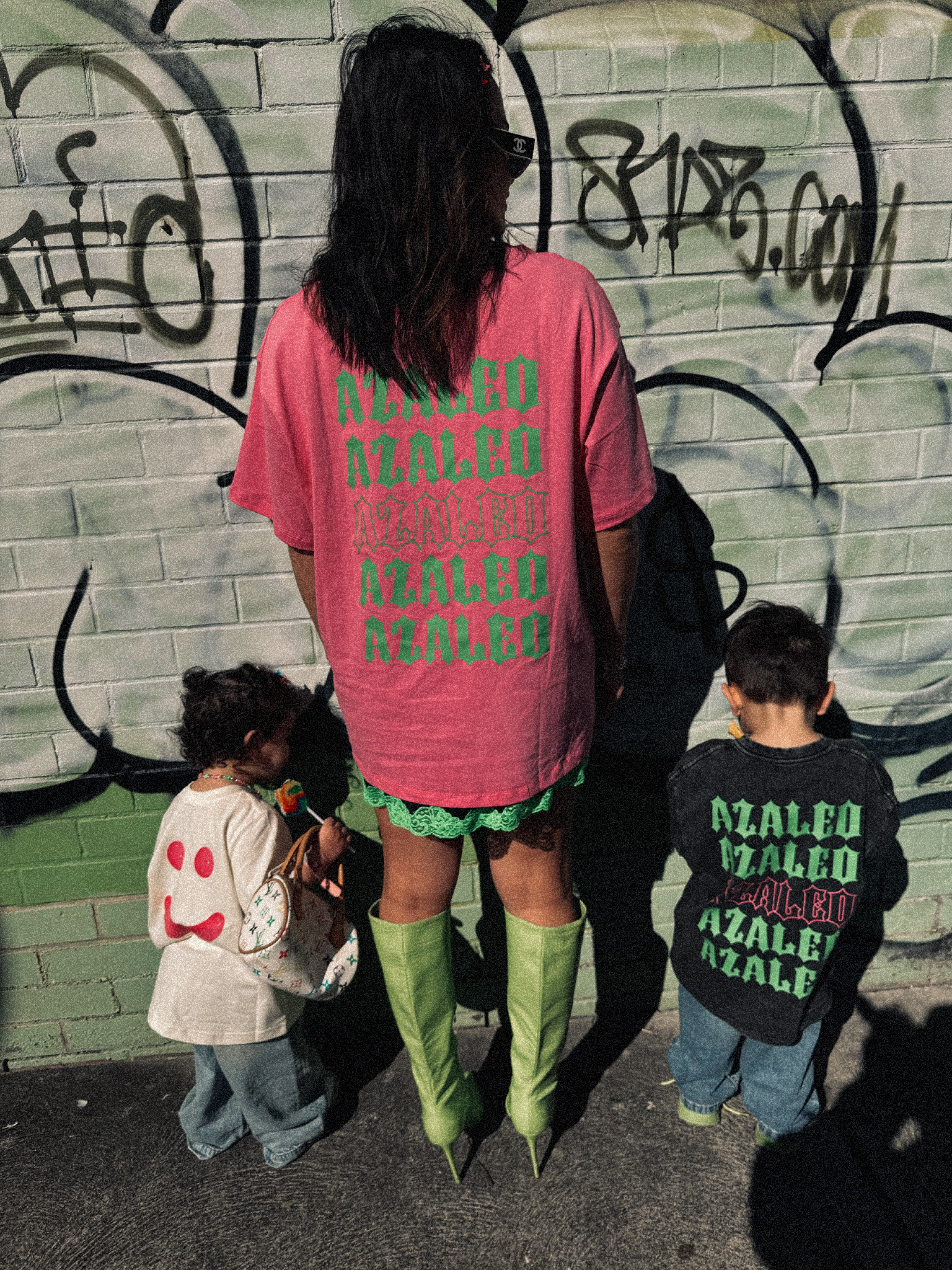 Alea Neon hemp cotton Tee