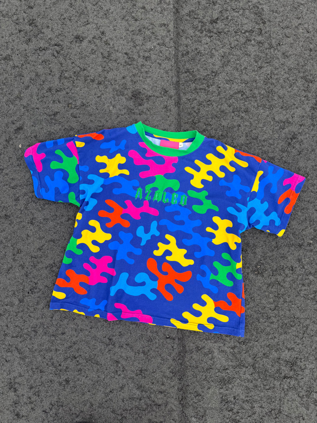 Camo Oversized Kids Tee