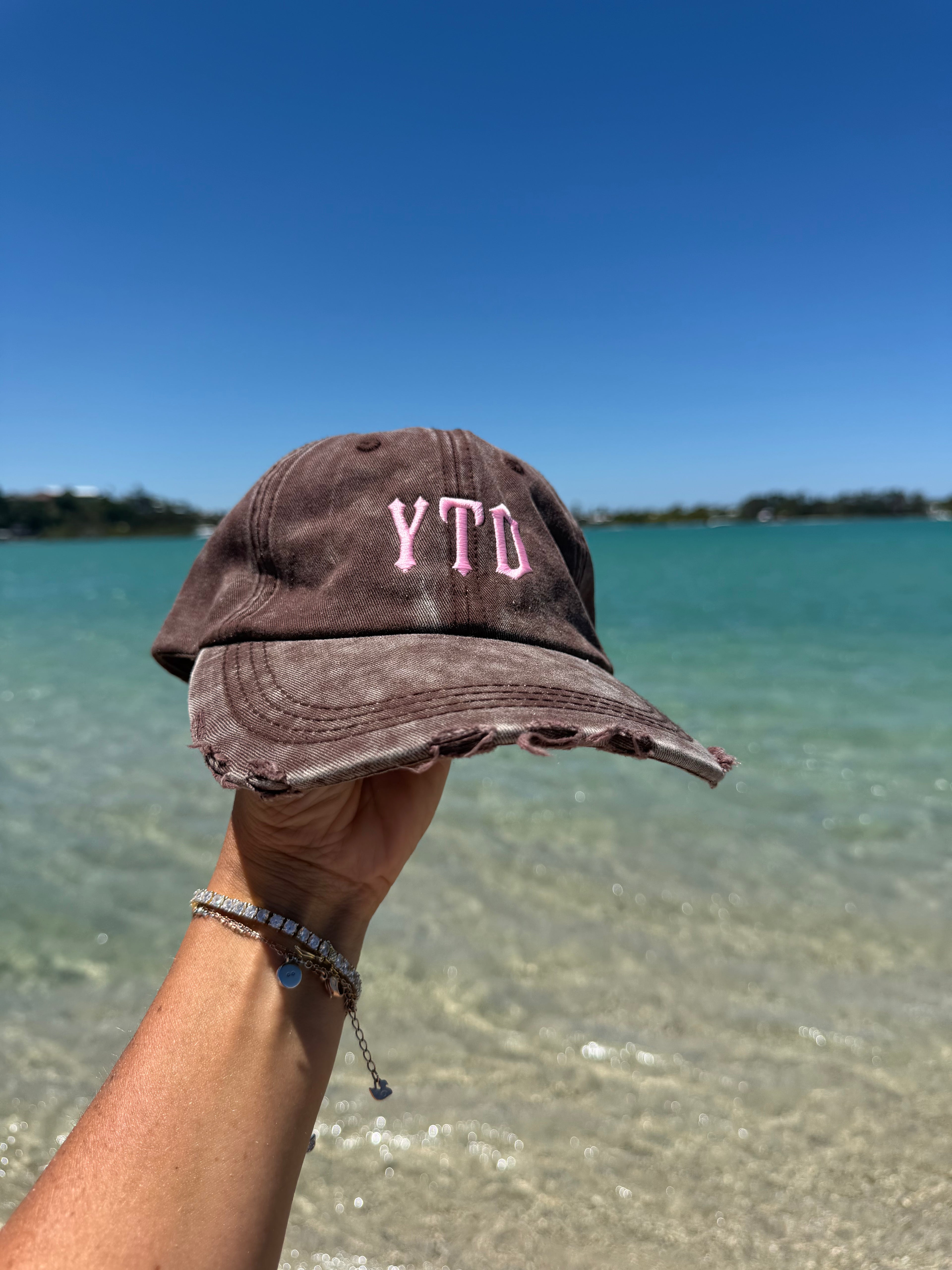 Yeah The Dad's distressed cap