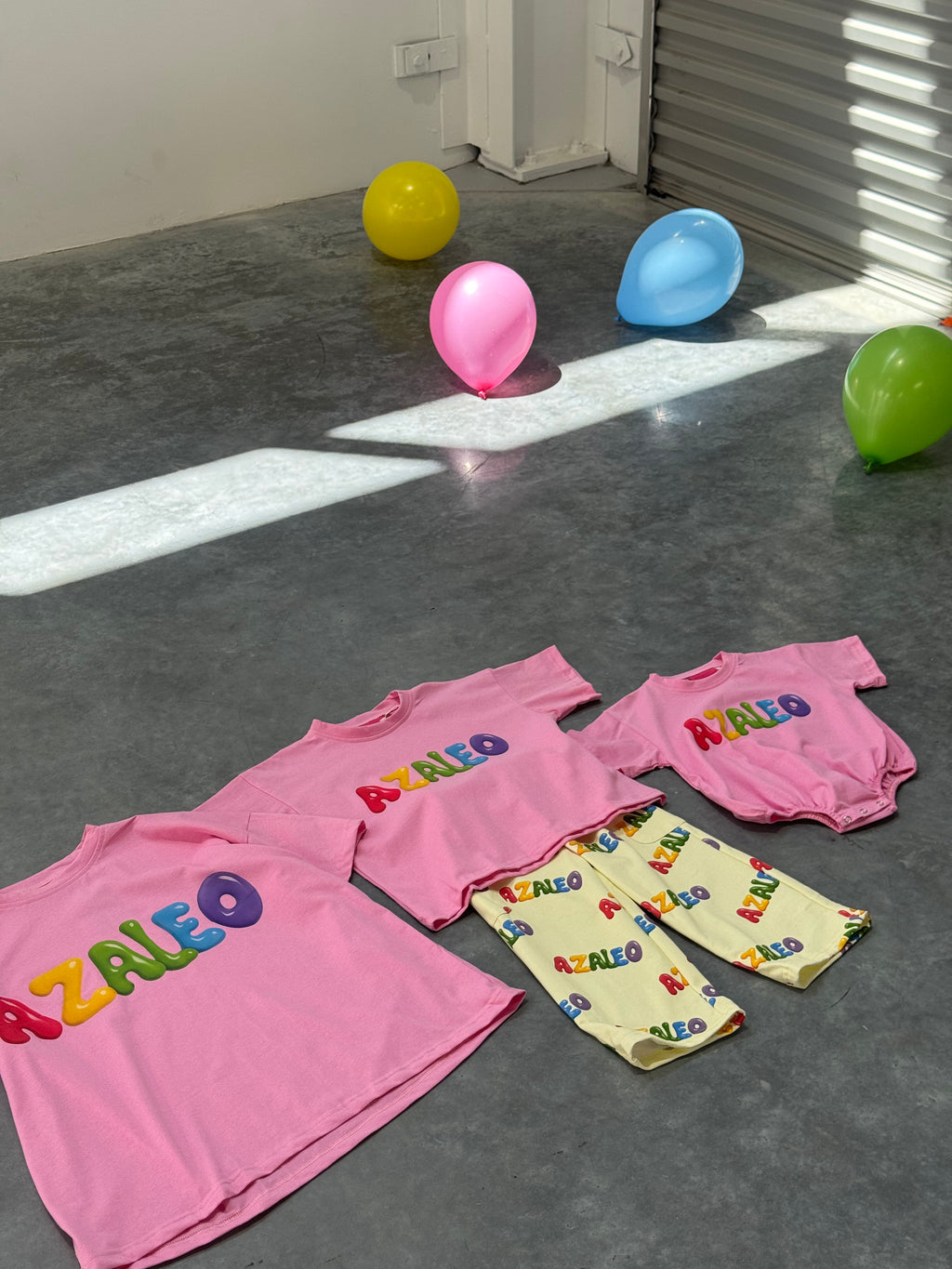 Bubble Romper in Bubblegum