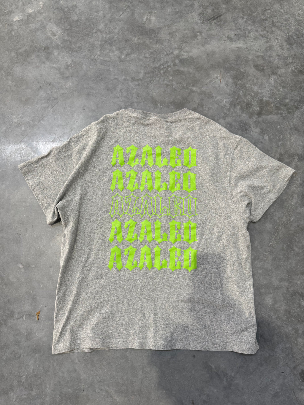 Alea Grey Marle Unisex hemp cotton tee