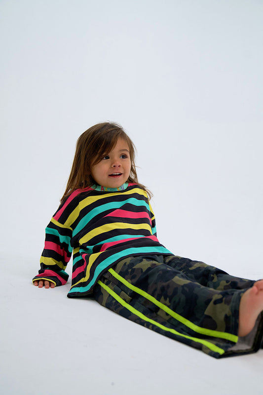 Azari kids camo pants
