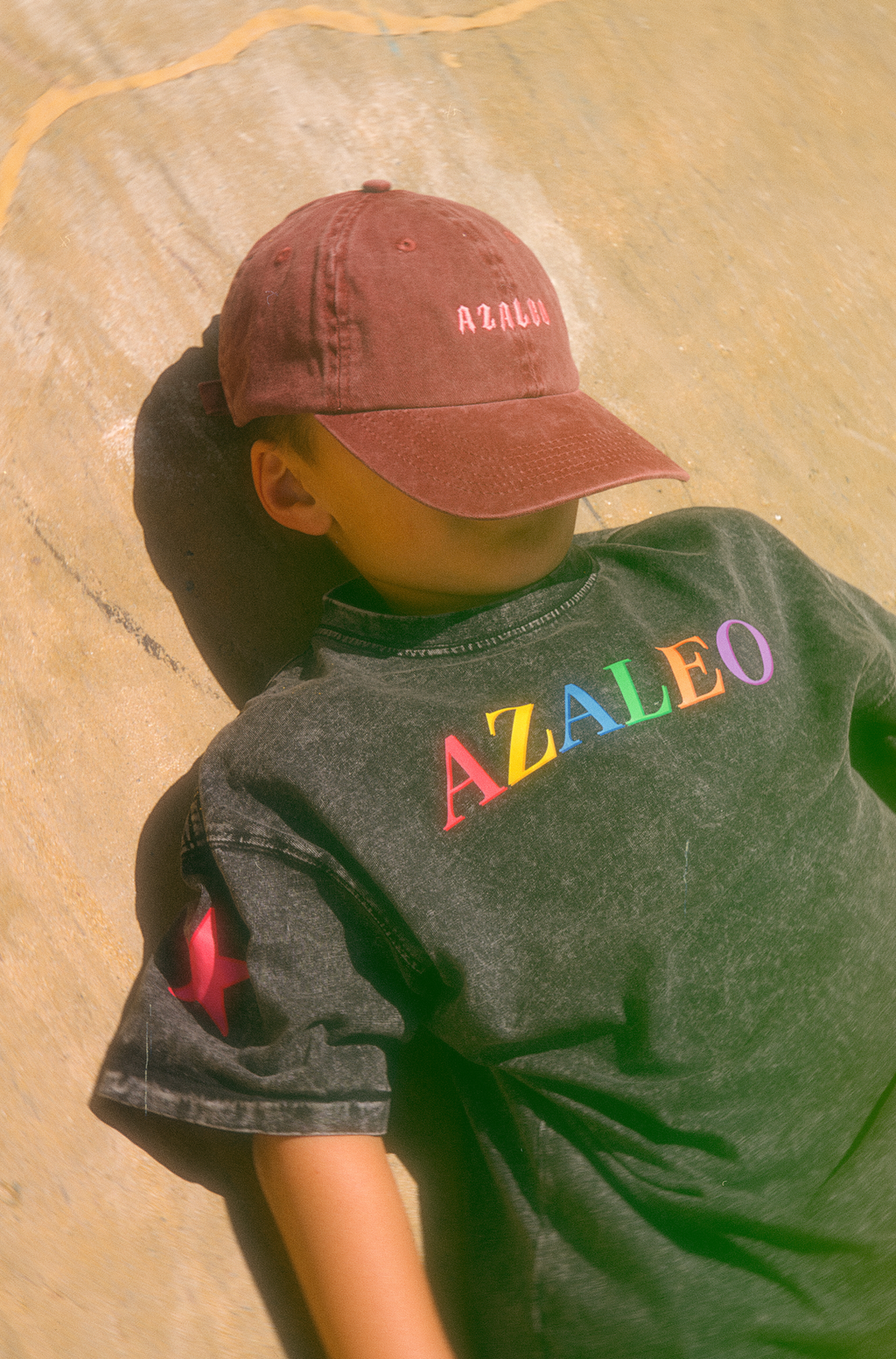 Azari Hat in Burgundy