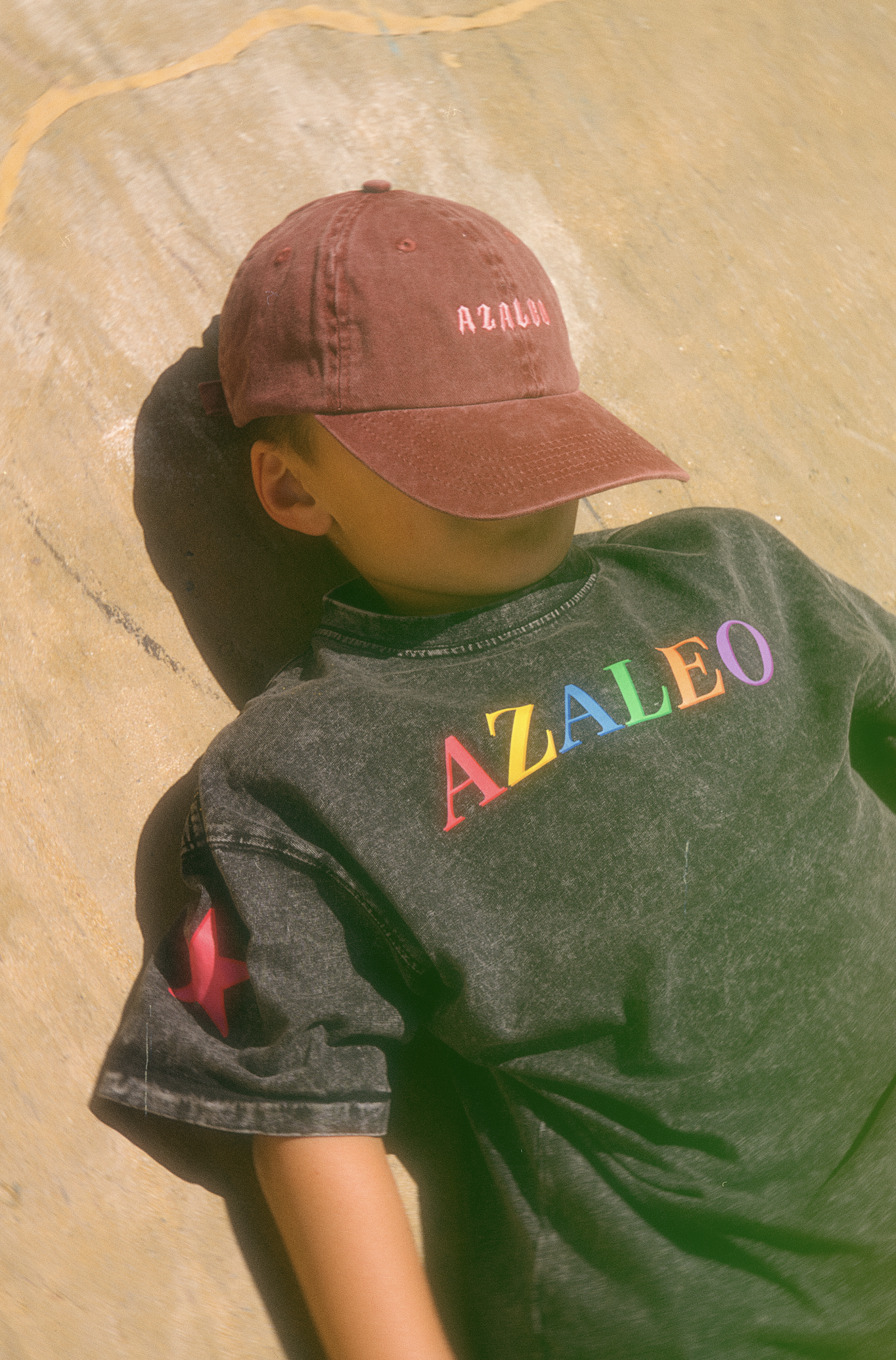 Azari Hat in Burgundy