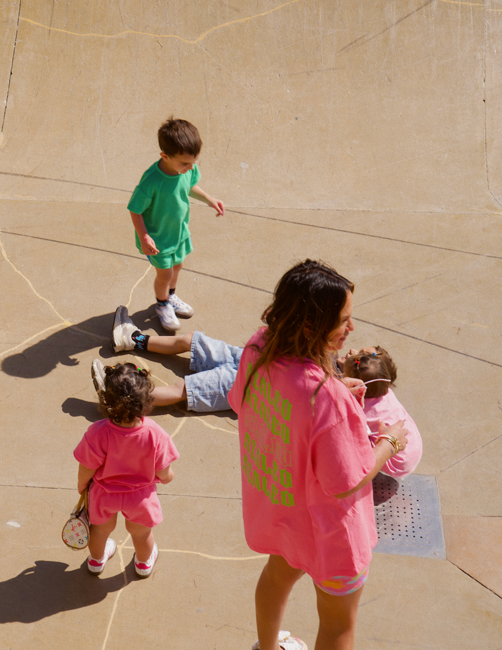 Alea Neon hemp cotton Tee