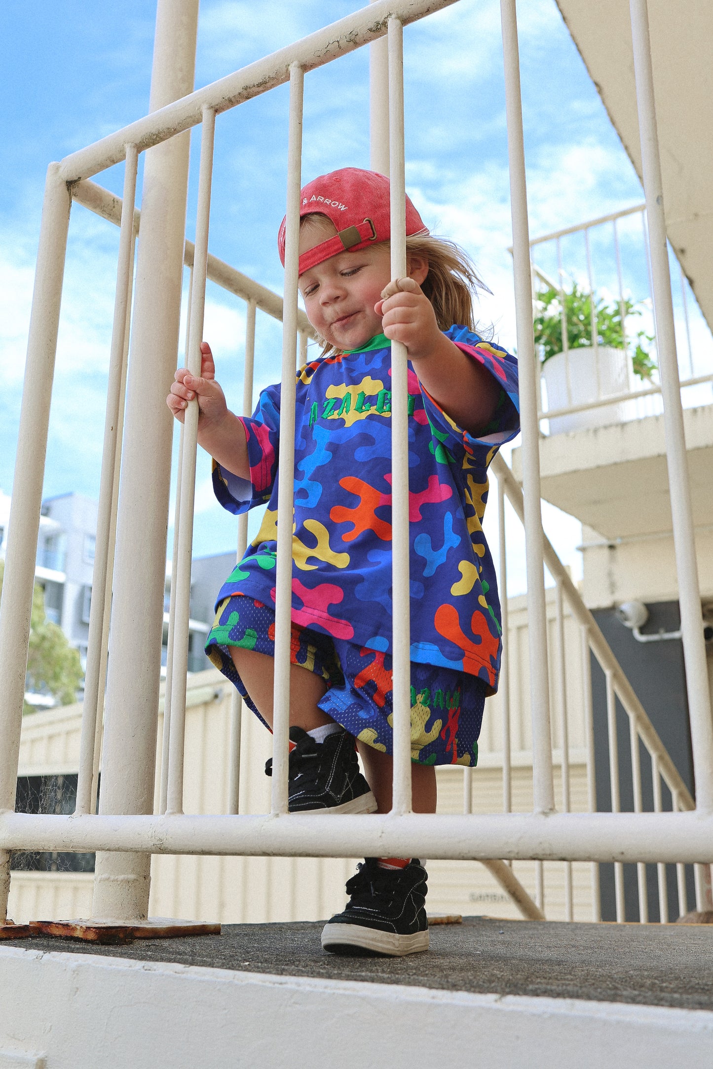 Camo Oversized Kids Tee