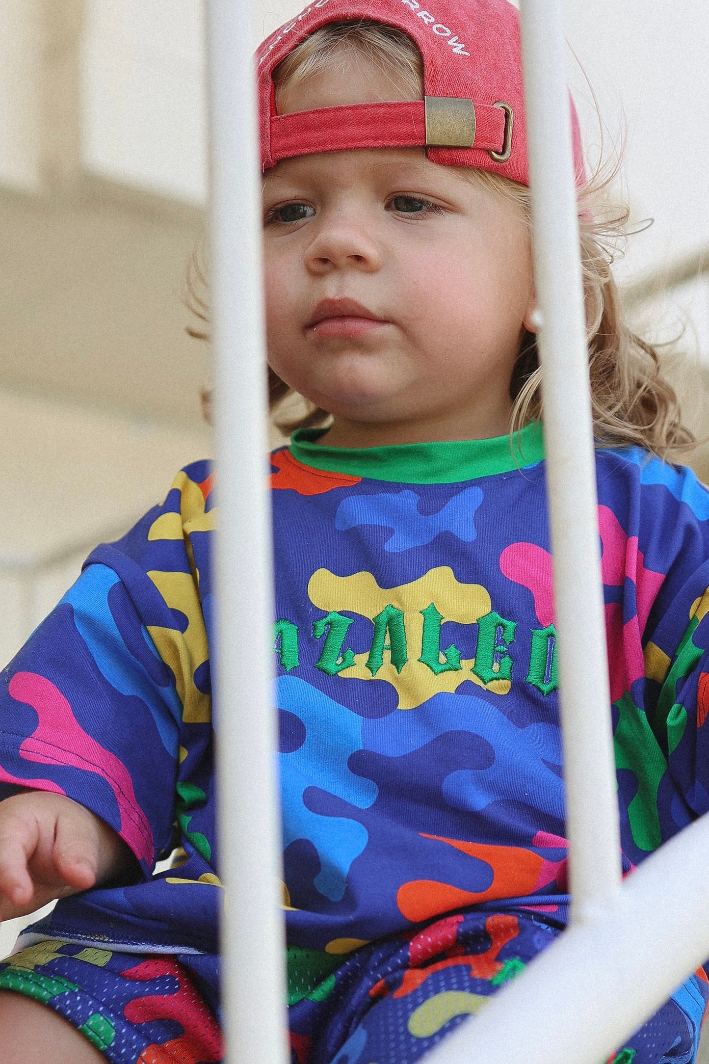 Camo Oversized Kids Tee